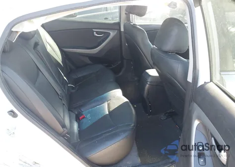 2015 Hyundai Elantra Limited z USA, uszkodzony, nr VIN 5NPDH4AE7FH617581